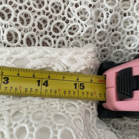 BNWT Le Chateau  White Islet Skirt - Size 10 - Picture 10 of 10